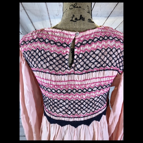 NWOT Free People Light Pink Dress - Picture 4 of 6